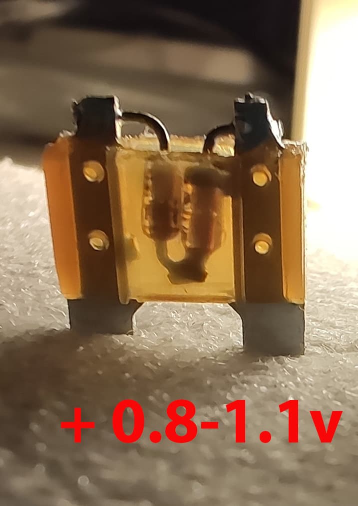Modified fuse detail